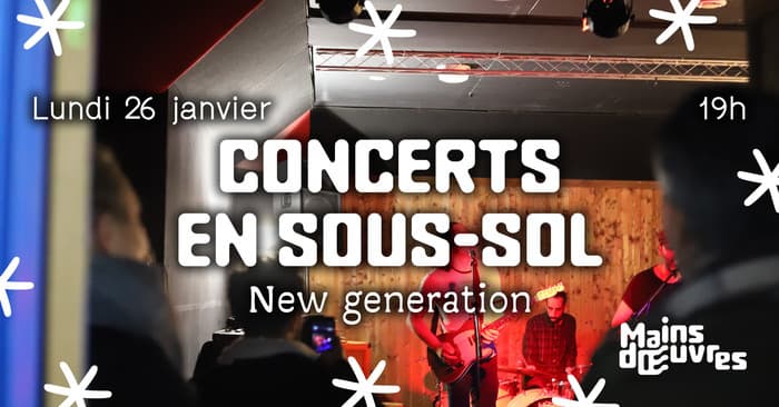 CONCERTS EN SOUS-SOL